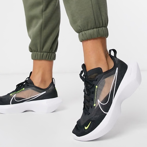 Nike Shoes - Nike Vista Lite Black Lemon Venom Trainers Woman Lady Size 9 Running Shoes